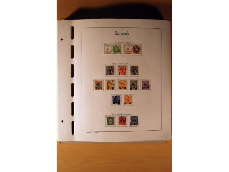 1851/1982, gestempelte kpl. Sammlung mit vielen Unternummern, u.a. Mi.-Nr. 2I und II, Farben, Zähnungen, vielen Zusammendruck
