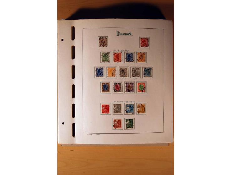1851/1982, gestempelte kpl. Sammlung mit vielen Unternummern, u.a. Mi.-Nr. 2I und II, Farben, Zähnungen, vielen Zusammendruck