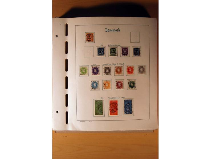 1851/1982, gestempelte kpl. Sammlung mit vielen Unternummern, u.a. Mi.-Nr. 2I und II, Farben, Zähnungen, vielen Zusammendruck