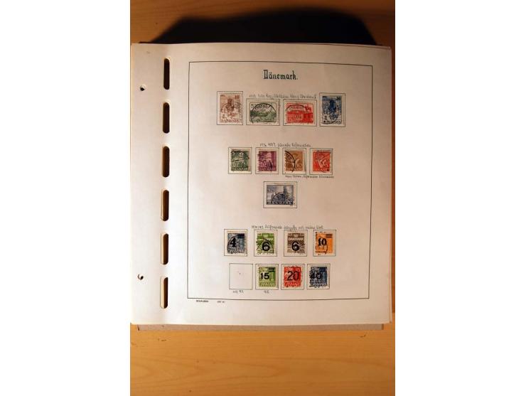 1851/1982, gestempelte kpl. Sammlung mit vielen Unternummern, u.a. Mi.-Nr. 2I und II, Farben, Zähnungen, vielen Zusammendruck