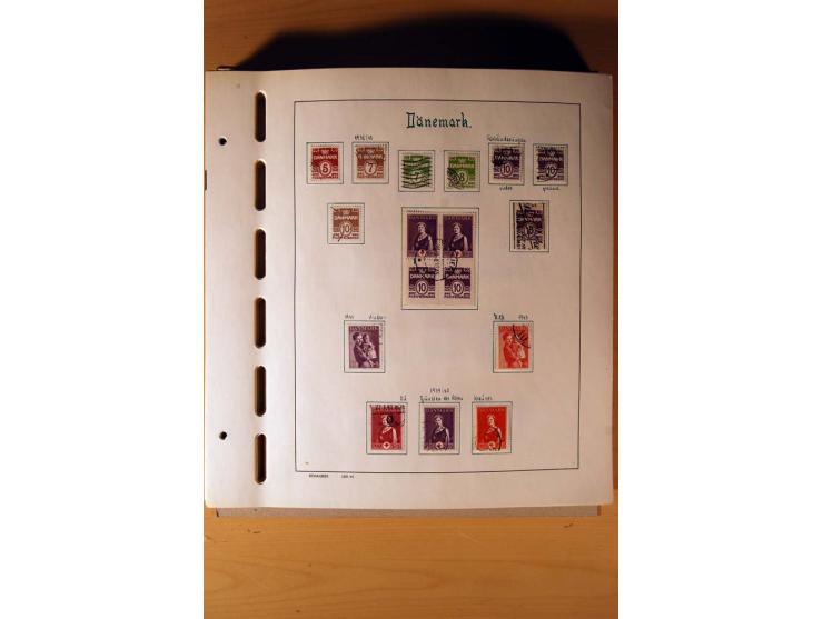 1851/1982, gestempelte kpl. Sammlung mit vielen Unternummern, u.a. Mi.-Nr. 2I und II, Farben, Zähnungen, vielen Zusammendruck