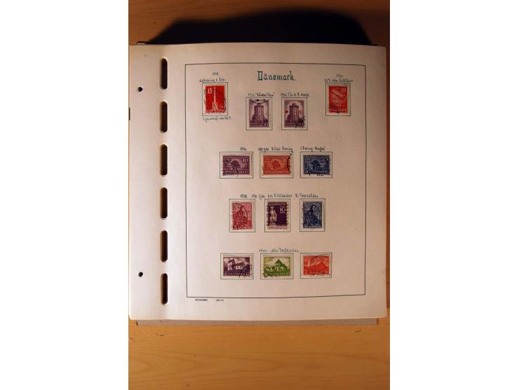 1851/1982, gestempelte kpl. Sammlung mit vielen Unternummern, u.a. Mi.-Nr. 2I und II, Farben, Zähnungen, vielen Zusammendruck