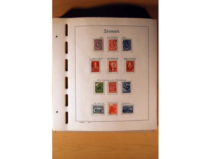 1851/1982, gestempelte kpl. Sammlung mit vielen Unternummern, u.a. Mi.-Nr. 2I und II, Farben, Zähnungen, vielen Zusammendruck