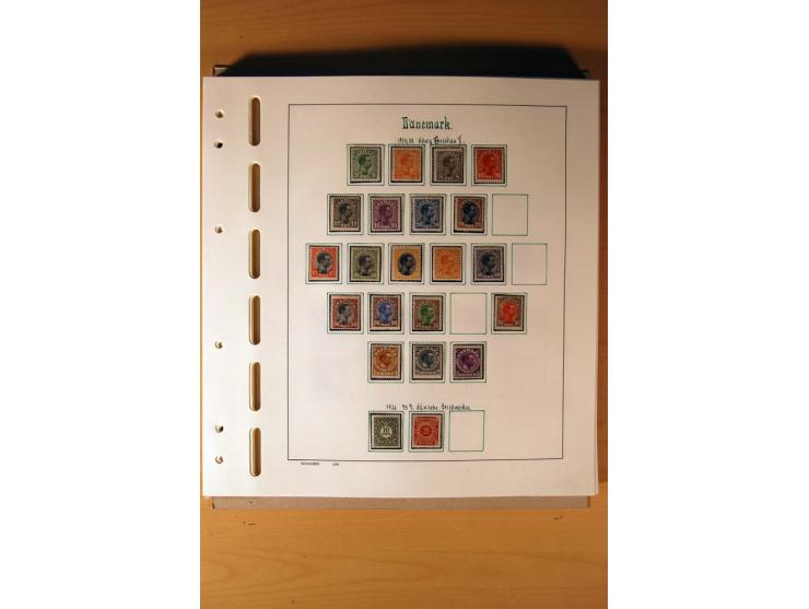 1851/1982, gestempelte kpl. Sammlung mit vielen Unternummern, u.a. Mi.-Nr. 2I und II, Farben, Zähnungen, vielen Zusammendruck