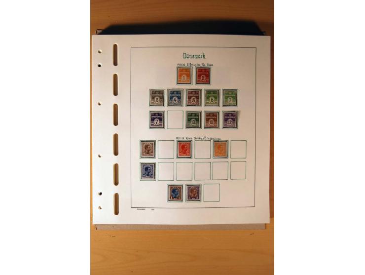 1851/1982, gestempelte kpl. Sammlung mit vielen Unternummern, u.a. Mi.-Nr. 2I und II, Farben, Zähnungen, vielen Zusammendruck