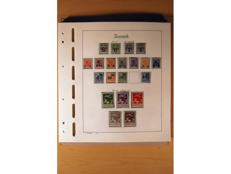 1851/1982, gestempelte kpl. Sammlung mit vielen Unternummern, u.a. Mi.-Nr. 2I und II, Farben, Zähnungen, vielen Zusammendruck