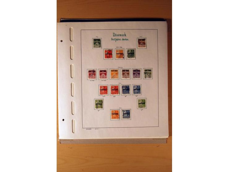 1851/1982, gestempelte kpl. Sammlung mit vielen Unternummern, u.a. Mi.-Nr. 2I und II, Farben, Zähnungen, vielen Zusammendruck