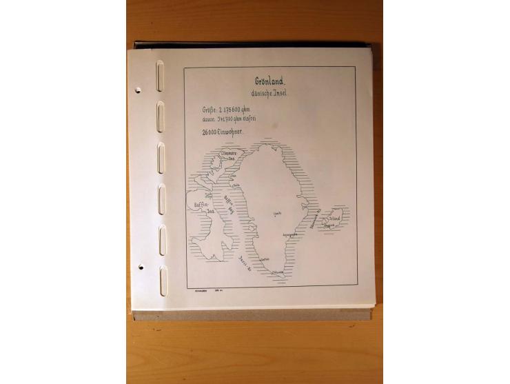 1851/1982, gestempelte kpl. Sammlung mit vielen Unternummern, u.a. Mi.-Nr. 2I und II, Farben, Zähnungen, vielen Zusammendruck