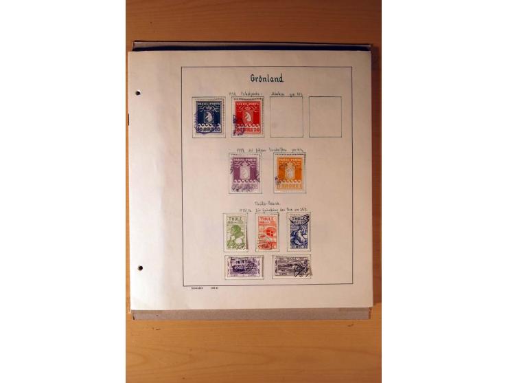1851/1982, gestempelte kpl. Sammlung mit vielen Unternummern, u.a. Mi.-Nr. 2I und II, Farben, Zähnungen, vielen Zusammendruck