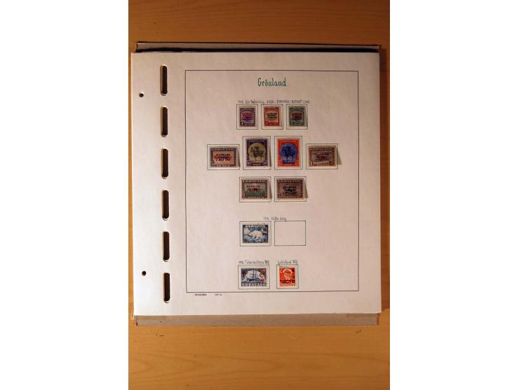 1851/1982, gestempelte kpl. Sammlung mit vielen Unternummern, u.a. Mi.-Nr. 2I und II, Farben, Zähnungen, vielen Zusammendruck