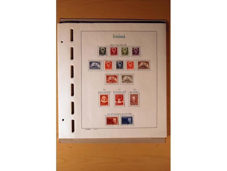 1851/1982, gestempelte kpl. Sammlung mit vielen Unternummern, u.a. Mi.-Nr. 2I und II, Farben, Zähnungen, vielen Zusammendruck