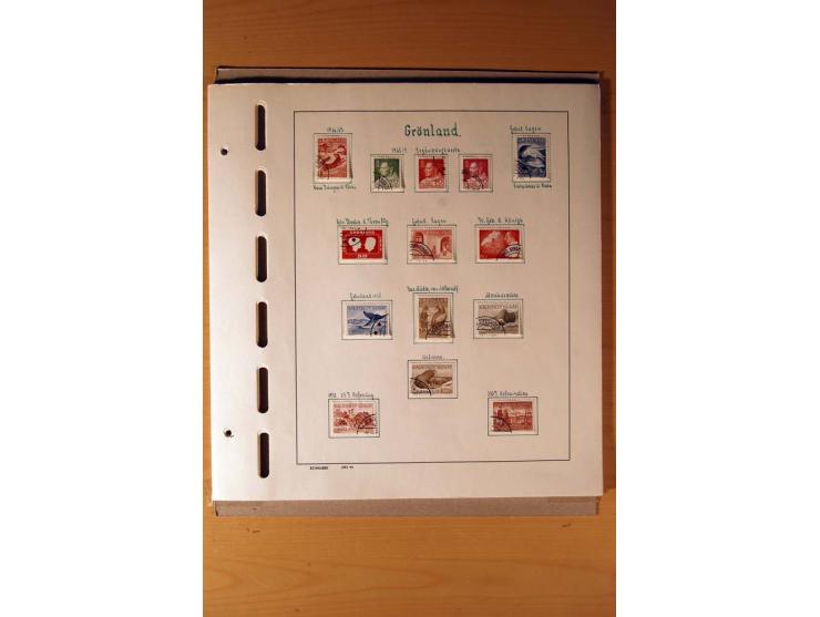 1851/1982, gestempelte kpl. Sammlung mit vielen Unternummern, u.a. Mi.-Nr. 2I und II, Farben, Zähnungen, vielen Zusammendruck