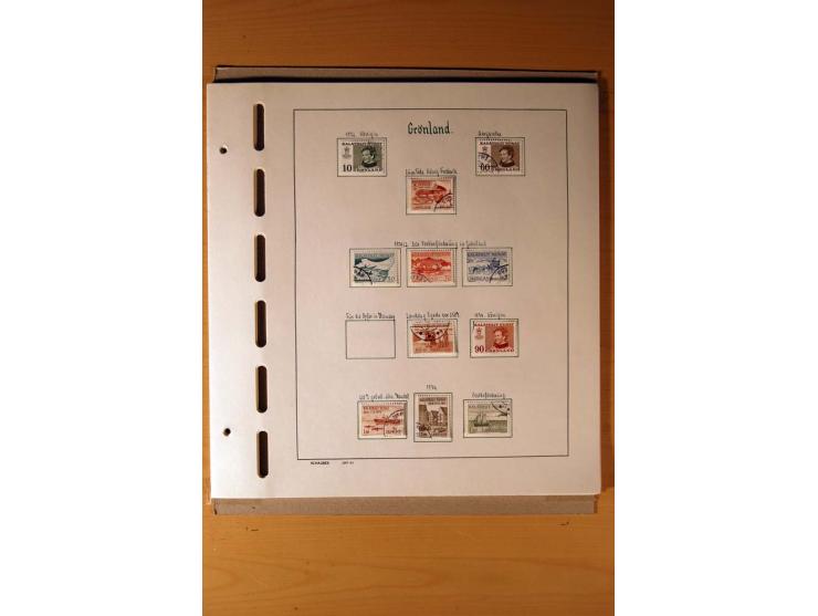 1851/1982, gestempelte kpl. Sammlung mit vielen Unternummern, u.a. Mi.-Nr. 2I und II, Farben, Zähnungen, vielen Zusammendruck