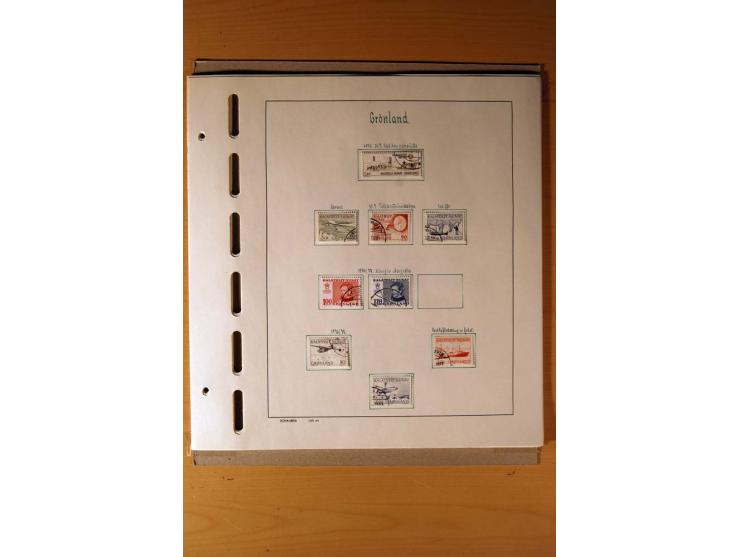 1851/1982, gestempelte kpl. Sammlung mit vielen Unternummern, u.a. Mi.-Nr. 2I und II, Farben, Zähnungen, vielen Zusammendruck