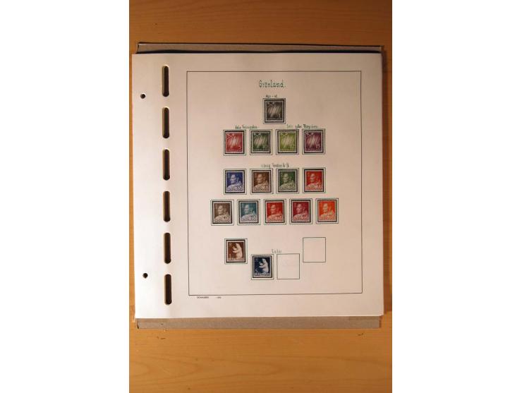 1851/1982, gestempelte kpl. Sammlung mit vielen Unternummern, u.a. Mi.-Nr. 2I und II, Farben, Zähnungen, vielen Zusammendruck