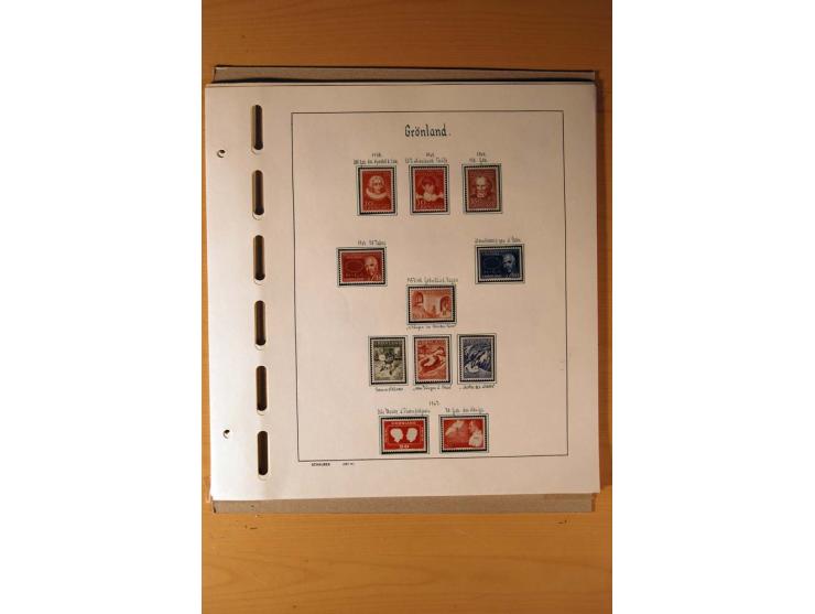 1851/1982, gestempelte kpl. Sammlung mit vielen Unternummern, u.a. Mi.-Nr. 2I und II, Farben, Zähnungen, vielen Zusammendruck