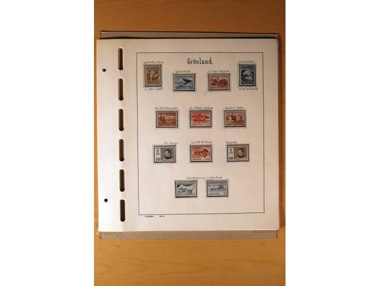 1851/1982, gestempelte kpl. Sammlung mit vielen Unternummern, u.a. Mi.-Nr. 2I und II, Farben, Zähnungen, vielen Zusammendruck