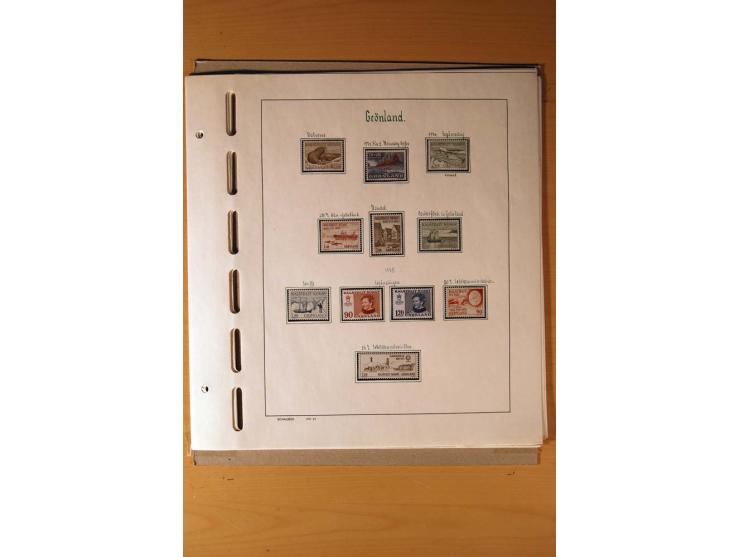 1851/1982, gestempelte kpl. Sammlung mit vielen Unternummern, u.a. Mi.-Nr. 2I und II, Farben, Zähnungen, vielen Zusammendruck