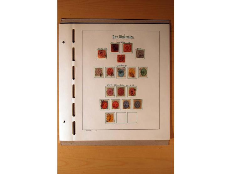 1851/1982, gestempelte kpl. Sammlung mit vielen Unternummern, u.a. Mi.-Nr. 2I und II, Farben, Zähnungen, vielen Zusammendruck