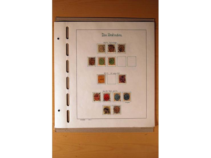 1851/1982, gestempelte kpl. Sammlung mit vielen Unternummern, u.a. Mi.-Nr. 2I und II, Farben, Zähnungen, vielen Zusammendruck