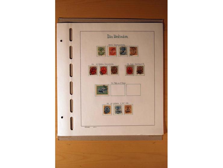 1851/1982, gestempelte kpl. Sammlung mit vielen Unternummern, u.a. Mi.-Nr. 2I und II, Farben, Zähnungen, vielen Zusammendruck