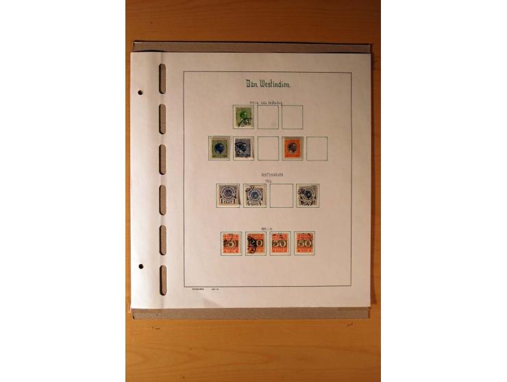 1851/1982, gestempelte kpl. Sammlung mit vielen Unternummern, u.a. Mi.-Nr. 2I und II, Farben, Zähnungen, vielen Zusammendruck