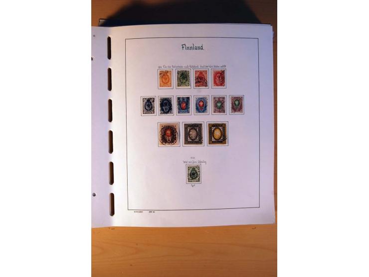 1856/1976, gestempelte kpl. Sammlung mit einer Vielzahl von Unternummern wie Zähnungen, Farben etc., dabei u.a. Mi.-Nr. 1I mi