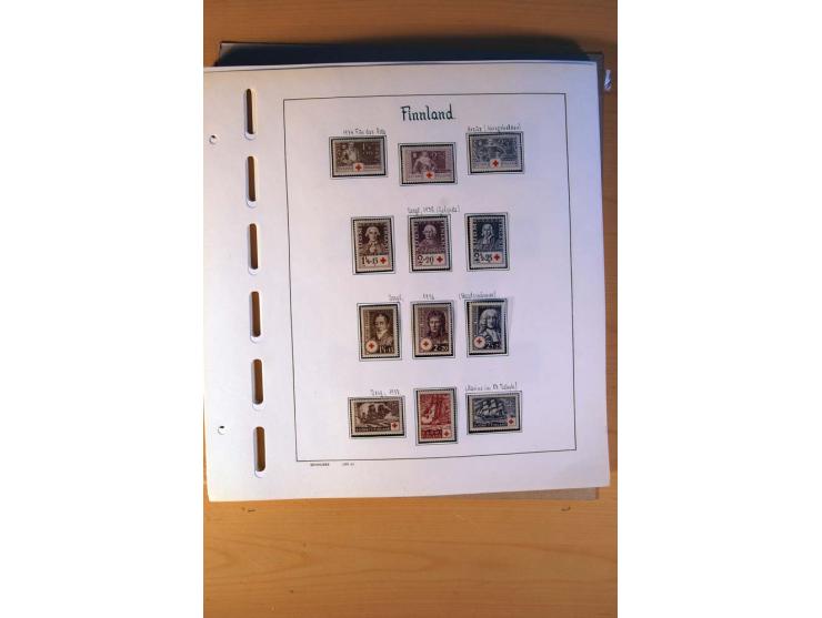 1856/1976, gestempelte kpl. Sammlung mit einer Vielzahl von Unternummern wie Zähnungen, Farben etc., dabei u.a. Mi.-Nr. 1I mi