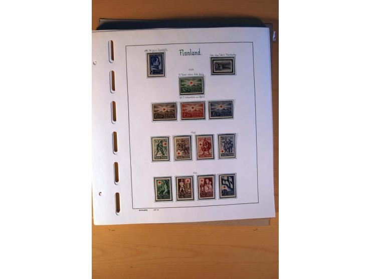 1856/1976, gestempelte kpl. Sammlung mit einer Vielzahl von Unternummern wie Zähnungen, Farben etc., dabei u.a. Mi.-Nr. 1I mi
