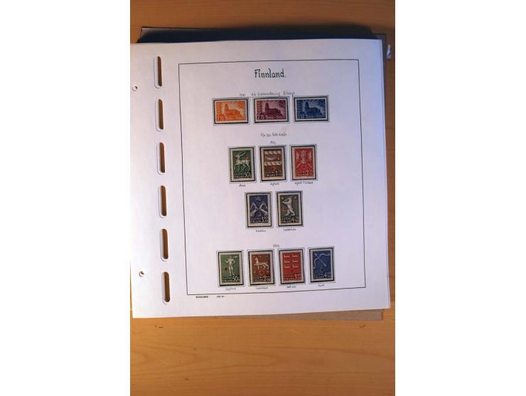 1856/1976, gestempelte kpl. Sammlung mit einer Vielzahl von Unternummern wie Zähnungen, Farben etc., dabei u.a. Mi.-Nr. 1I mi
