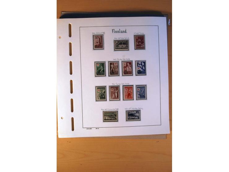 1856/1976, gestempelte kpl. Sammlung mit einer Vielzahl von Unternummern wie Zähnungen, Farben etc., dabei u.a. Mi.-Nr. 1I mi