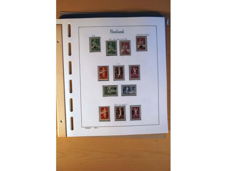 1856/1976, gestempelte kpl. Sammlung mit einer Vielzahl von Unternummern wie Zähnungen, Farben etc., dabei u.a. Mi.-Nr. 1I mi