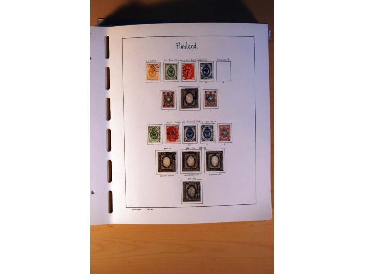1856/1976, gestempelte kpl. Sammlung mit einer Vielzahl von Unternummern wie Zähnungen, Farben etc., dabei u.a. Mi.-Nr. 1I mi