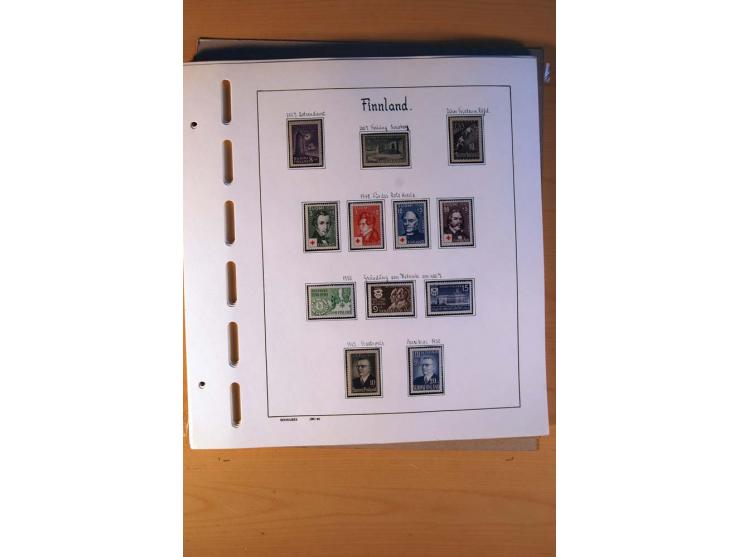 1856/1976, gestempelte kpl. Sammlung mit einer Vielzahl von Unternummern wie Zähnungen, Farben etc., dabei u.a. Mi.-Nr. 1I mi