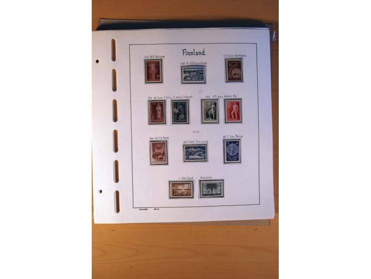 1856/1976, gestempelte kpl. Sammlung mit einer Vielzahl von Unternummern wie Zähnungen, Farben etc., dabei u.a. Mi.-Nr. 1I mi