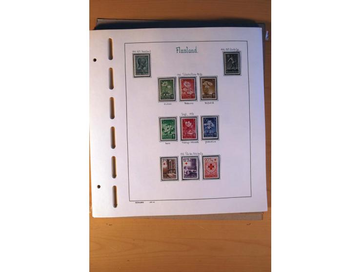 1856/1976, gestempelte kpl. Sammlung mit einer Vielzahl von Unternummern wie Zähnungen, Farben etc., dabei u.a. Mi.-Nr. 1I mi