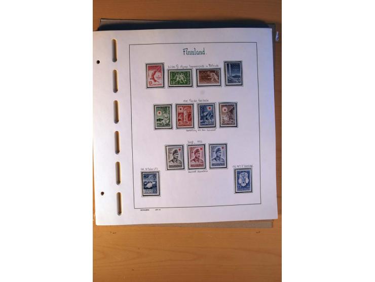 1856/1976, gestempelte kpl. Sammlung mit einer Vielzahl von Unternummern wie Zähnungen, Farben etc., dabei u.a. Mi.-Nr. 1I mi