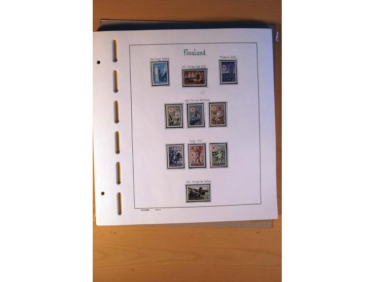 1856/1976, gestempelte kpl. Sammlung mit einer Vielzahl von Unternummern wie Zähnungen, Farben etc., dabei u.a. Mi.-Nr. 1I mi