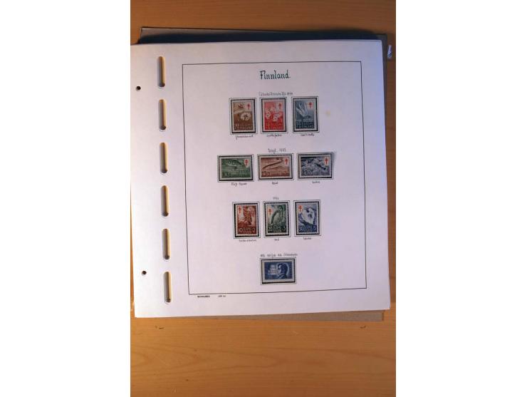 1856/1976, gestempelte kpl. Sammlung mit einer Vielzahl von Unternummern wie Zähnungen, Farben etc., dabei u.a. Mi.-Nr. 1I mi