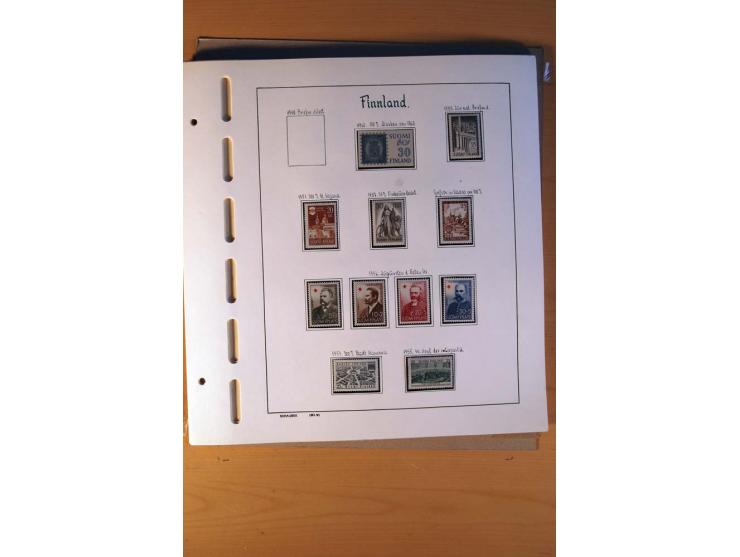 1856/1976, gestempelte kpl. Sammlung mit einer Vielzahl von Unternummern wie Zähnungen, Farben etc., dabei u.a. Mi.-Nr. 1I mi