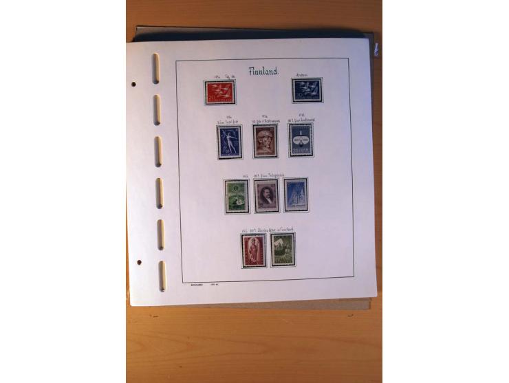 1856/1976, gestempelte kpl. Sammlung mit einer Vielzahl von Unternummern wie Zähnungen, Farben etc., dabei u.a. Mi.-Nr. 1I mi