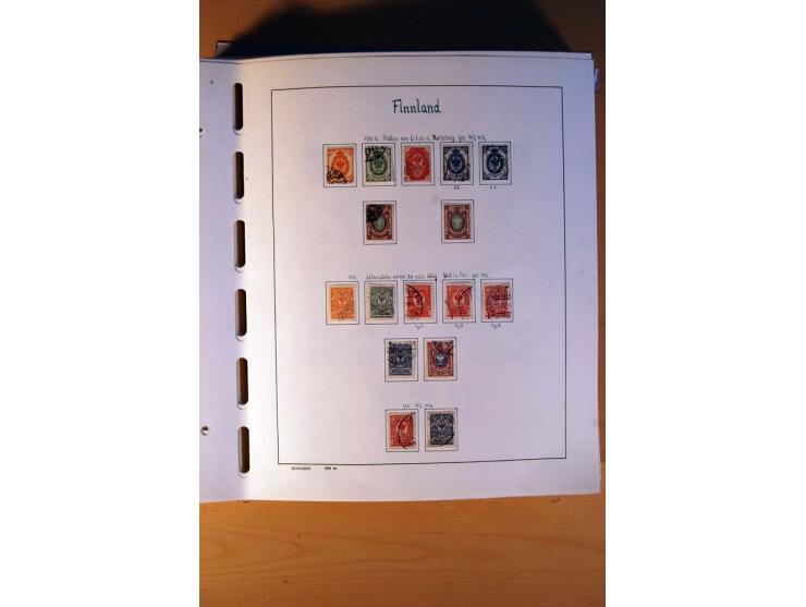 1856/1976, gestempelte kpl. Sammlung mit einer Vielzahl von Unternummern wie Zähnungen, Farben etc., dabei u.a. Mi.-Nr. 1I mi