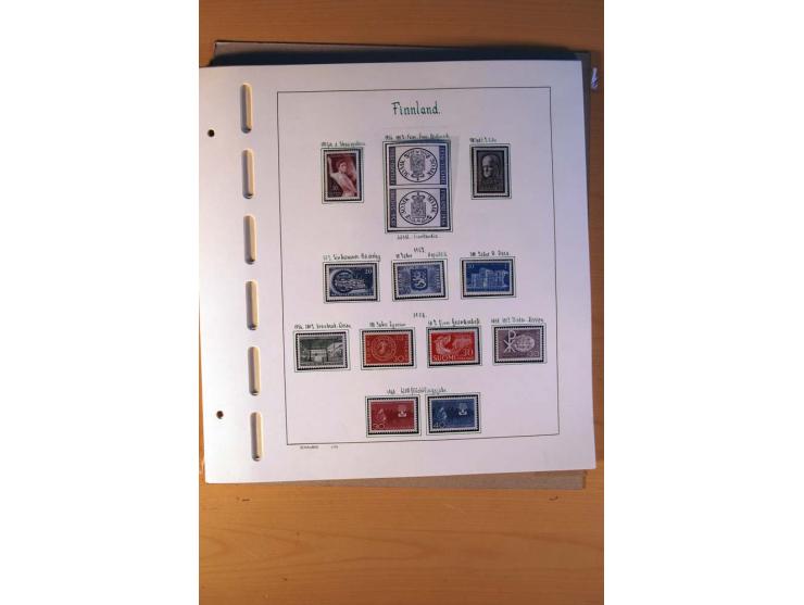 1856/1976, gestempelte kpl. Sammlung mit einer Vielzahl von Unternummern wie Zähnungen, Farben etc., dabei u.a. Mi.-Nr. 1I mi