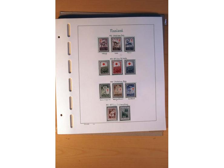 1856/1976, gestempelte kpl. Sammlung mit einer Vielzahl von Unternummern wie Zähnungen, Farben etc., dabei u.a. Mi.-Nr. 1I mi
