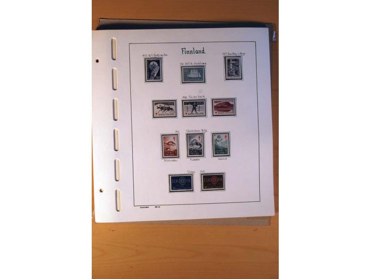 1856/1976, gestempelte kpl. Sammlung mit einer Vielzahl von Unternummern wie Zähnungen, Farben etc., dabei u.a. Mi.-Nr. 1I mi