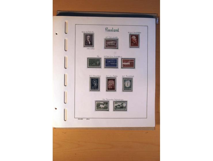 1856/1976, gestempelte kpl. Sammlung mit einer Vielzahl von Unternummern wie Zähnungen, Farben etc., dabei u.a. Mi.-Nr. 1I mi