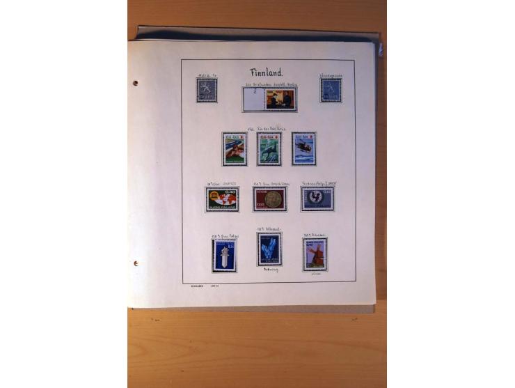 1856/1976, gestempelte kpl. Sammlung mit einer Vielzahl von Unternummern wie Zähnungen, Farben etc., dabei u.a. Mi.-Nr. 1I mi