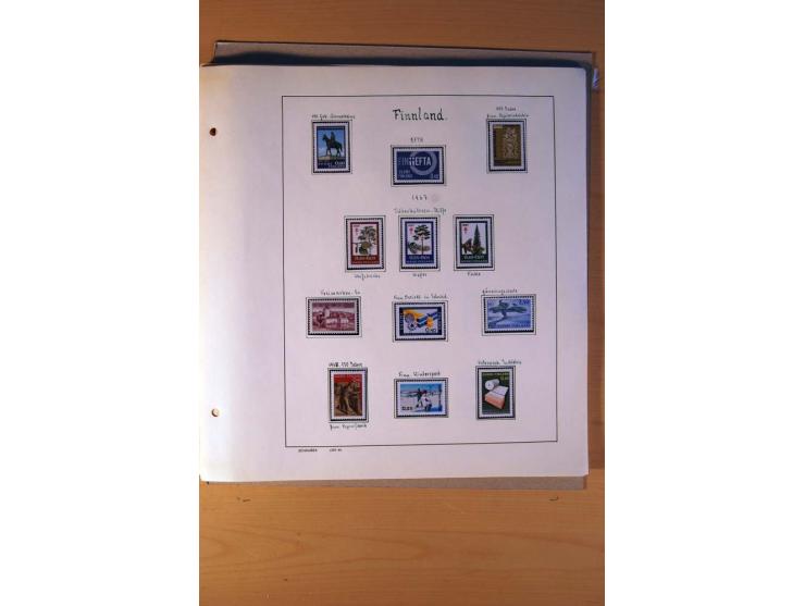 1856/1976, gestempelte kpl. Sammlung mit einer Vielzahl von Unternummern wie Zähnungen, Farben etc., dabei u.a. Mi.-Nr. 1I mi