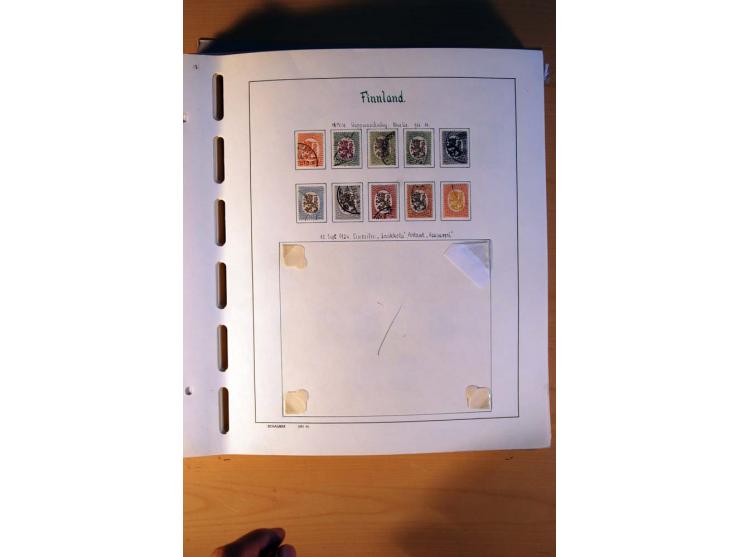 1856/1976, gestempelte kpl. Sammlung mit einer Vielzahl von Unternummern wie Zähnungen, Farben etc., dabei u.a. Mi.-Nr. 1I mi