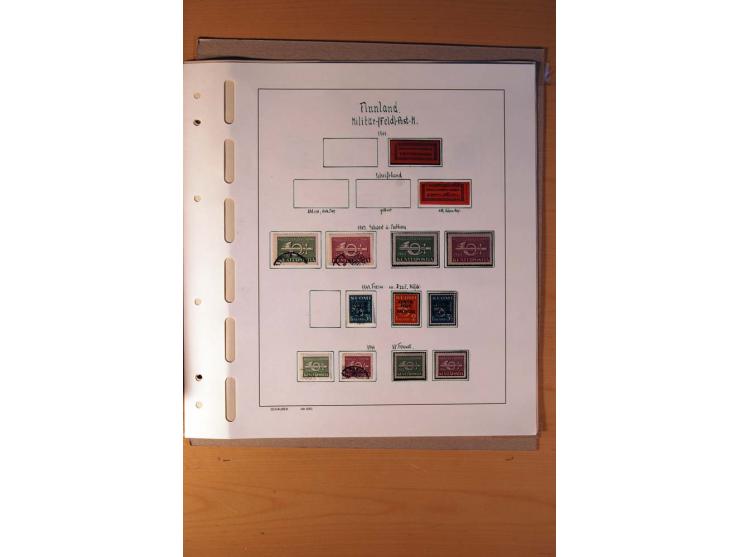1856/1976, gestempelte kpl. Sammlung mit einer Vielzahl von Unternummern wie Zähnungen, Farben etc., dabei u.a. Mi.-Nr. 1I mi